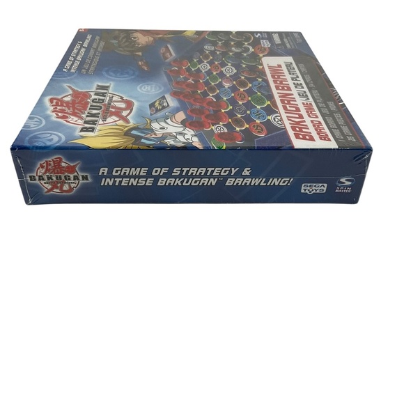 Bakugan Brawl Board Game 2008 Spin Master Sega Toys NIB Factory Sealed - Picture 7 of 12